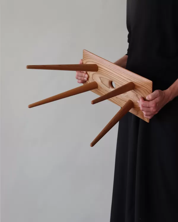 N°21 Elm Wood Stool