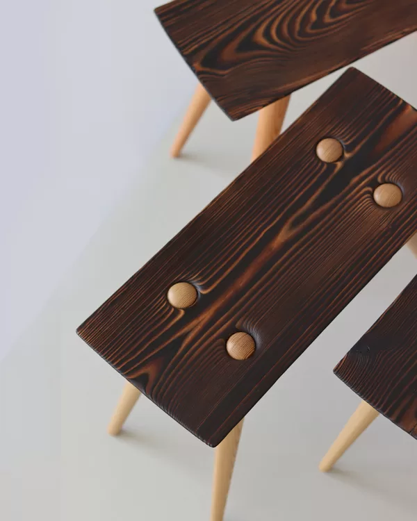 N°7 Burnt Spruce Wood Sool